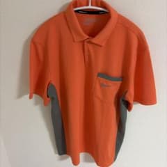 【美品】NIKE GOLF ポロシャツ オレンジ メンズ Mのサムネイル