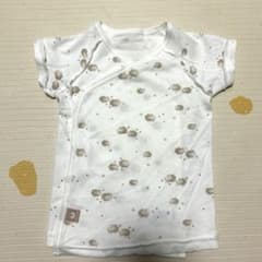 Wacoal ベビー肌着 短肌着 60-70 ヒツジ柄のサムネイル