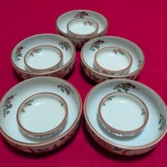 新品　未使用　たち吉　赤絵　親子揃　10点セット　橘吉 小鉢 中鉢 小皿