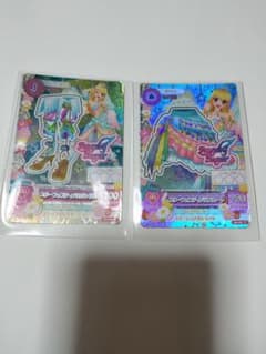 アイカツカード2枚のサムネイル