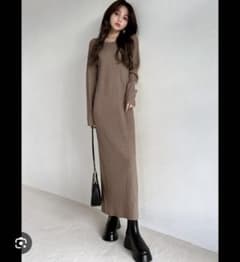 ニットワンピース ロングワンピースのサムネイル