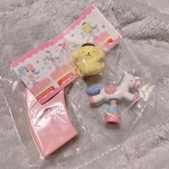 ポムポムプリン Shaky! サンリオキャラクターズ メリーゴーランド PINKのサムネイル