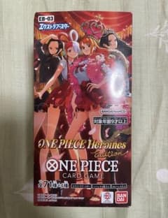 ワンピース カード ヒロインズエディション 1BOX テープカット - メルカリ