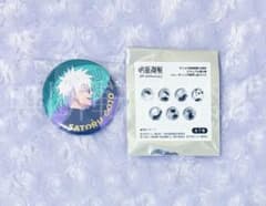 呪術廻戦 5周年 ビジュアル第2弾 トレーディング箔押し缶バッジ 五条悟