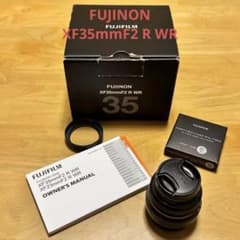 ❤️ FUJINON XF35mmF2R WR レンズ 純正43mmフィルター付き - メルカリ