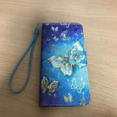 iPhone７ バタフライ 手帳型ケースのサムネイル