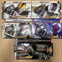 【未使用品有り】美品 仮面ライダーファイズ　ドライバー　変身ベルト　5個セット