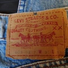 90s ジーンズ  W31 L31　リーバイス 603-0217 日本製のサムネイル