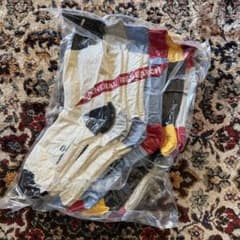 90'sジェネラルリサーチの真空パックマルチカラーソックス 6足セット