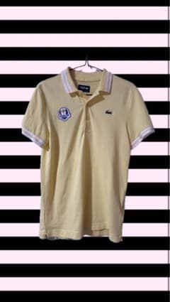 LACOSTE Ryder Cup ポロシャツ 半袖 イエローのサムネイル