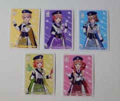 五等分の花嫁　新幹線乗車特典　限定カード(全５種類)のサムネイル