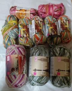 DAISO ダイソー ポストカード 毛糸 まとめ売り セットのサムネイル