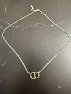Christian Dior チェーンネックレスCDロゴ Ag925 シルバーのサムネイル