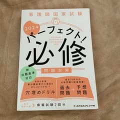 未使用！看護師国家試験 パーフェクト!必修問題対策 2024のサムネイル