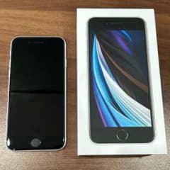 Apple iPhone SE 2nd Generation 64GB White (with box and earphones)