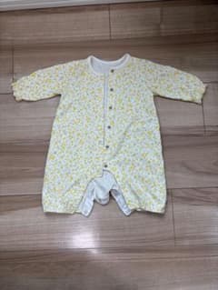 ミキハウス 花柄ロンパース 70cmのサムネイル