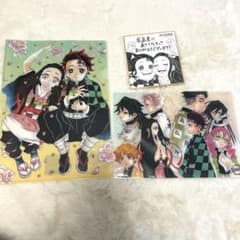 鬼滅の刃 原画展 クリアファイル＆下敷きセット 色紙 - メルカリ