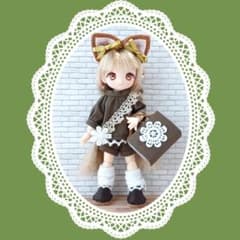 水*え様 オビツ11 シュガーカップス 1/12 サイズ ドール服と小物 H