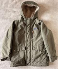 Patagonia キッズ ジャケット カーキ S7-8のサムネイル