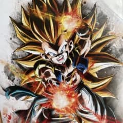 드래곤 볼 색종이 고텐크스 슈퍼 사이어인 3 DRAGON BALL