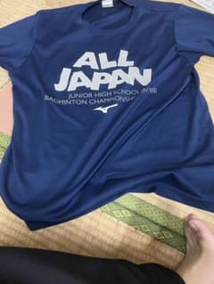 MIZUNO ALL JAPAN Badminton Tournament Commemorative T-shirt