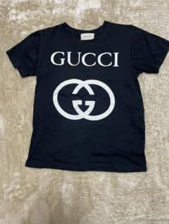 グッチ　黒　Gロゴプリント　半袖Tシャツ　XSのサムネイル