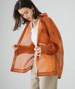 【再値下げ】PUBLIC TOKYO シアーオーバーシャツのサムネイル