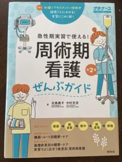急性期実習で使える！周術期看護ぜんぶガイド 第2版のサムネイル