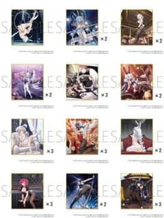 アズールレーン マジくじ MAGICくじ F賞 色紙コレクション まとめ売りのサムネイル