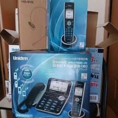 新品＆未使用☆Uniden♪留守番電話器機♪のサムネイル