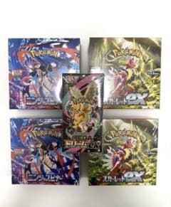 新品未開封・シュリンク付】ポケモンカードゲーム BOX まとめ売り 5点