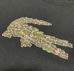 sin9119様】激レア LACOSTE ロゴマニア ワニいっぱい スウェット 