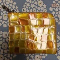 アタオ風オレンジイエローボックスコインケースのサムネイル