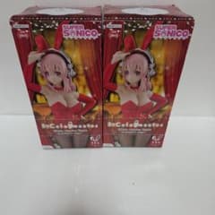 未開封 すーぱーそに子 BiCute Bunnies フィギュア 赤 2個セットのサムネイル