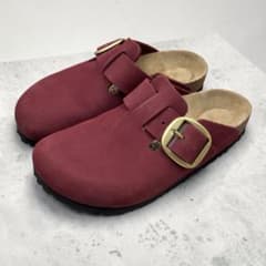 【美品】 ビルケンシュトック ボストン サンダル 24.5cm ビッグバックル