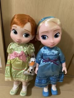 アナと雪の女王　アニメータードール　アナ・エルサのサムネイル