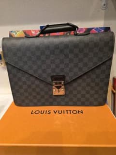 ❤️　LOUIS VUITTON ダミエ ビジネスバッグ　ノベルティー品 LOUIS VUITTON ダミエ ビジネスバッグ ノベルティー品 - メルカリ