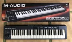 M-AUDIO KEYSTATION61 DTM用 MIDIキーボードのサムネイル