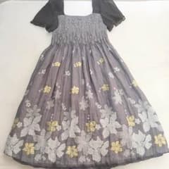 momo様専用☆クレイジーフィッシュ☆ドレスワンピース☆フリーサイズ☆送料込み♪のサムネイル