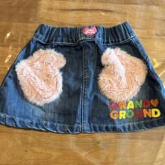 グラグラ　デニム　スカート　90のサムネイル