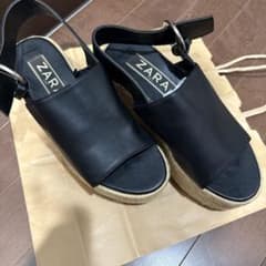 【ZARA】ウェッジサンダル★お値下げしました！のサムネイル