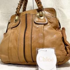 大人気】 クロエ エロイーズ トートバッグ 編み込み 肩掛け A4 レザー