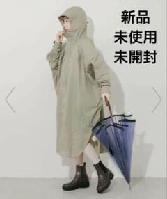 WEB限定　ユニセックス　Wpc.バイシクルスリーブポンチョのサムネイル