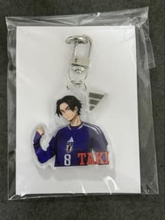 サッカー日本代表　南野拓実　アクリルキーリングハンガー　adidas ノベルティのサムネイル