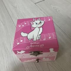 ディズニー おしゃれキャット マリー 小物入れ オルゴール ジュエリー