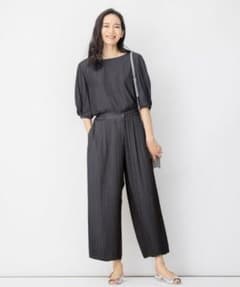 新品◆自由区 組曲 イエナ マットサテンプリーツパンツ iena ドゥーイズムのサムネイル