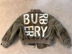 美品Burberry ボンバージャケットオリーブグリーン100cm - メルカリ