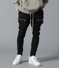 ダンケシェーン/STRETCH TWILL FLAP POCKET PANTSのサムネイル