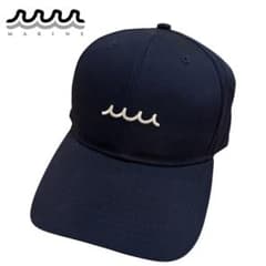 【即完売品】muta MARINE ムータマリン ロゴストラップ キャップ 紺のサムネイル