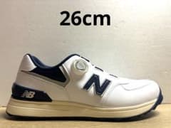 未使用 26cm 2E ニューバランスゴルフシューズUGBS574Lホワイト 未使用 26cm 2E ニューバランスゴルフシューズUGBS574Lホワイト